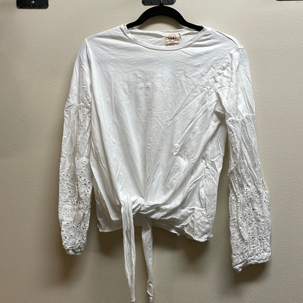 Grace and Emma White Blouse